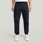 G-STAR Outlet Pantalones Cargo 3D Regular Tapered Cuffed Azul oscuro