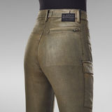 G-STAR Outlet High G-Shape Cargo Skinny Pants Green