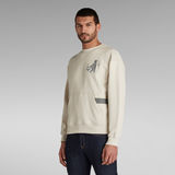 G-STAR Outlet Hammer Raw Sweater Beige