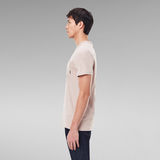 G-STAR Outlet Contrast Mercerized Pocket T-Shirt Pink