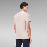 G-STAR Outlet Contrast Mercerized Pocket T-Shirt Pink