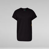 G-STAR Outlet Long Slit Tee Black