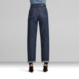 G-STAR Outlet Tedie Ultra High Long Straight Jeans C Dark blue