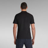 G-STAR Outlet Scan Collar Polo Black