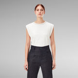 G-STAR Outlet Waisted T-Shirt White