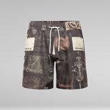 G-STAR Outlet Dirik Zip All Over Printed Swimshorts Multi color