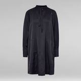 G-STAR Outlet  V-neck tunic dress Black