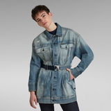 G-STAR Outlet 3301 XXL Boyfriend Jacket Light blue