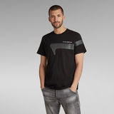 G-STAR Outlet 1 Reflective Graphic T-Shirt Black