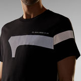 G-STAR Outlet 1 Reflective Graphic T-Shirt Black