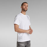 G-STAR Outlet Multi Object Graphic T-Shirt White