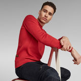 G-STAR Outlet Classic Sport Knitted Sweater Red