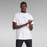 G-STAR Outlet Center Chest Logo GR Loose T-Shirt White