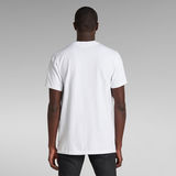 G-STAR Outlet Center Chest Logo GR Loose T-Shirt White