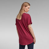 G-STAR Outlet Lash Fem Loose Top Red
