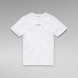 G-STAR Outlet Center Chest Logo GR Loose T-Shirt White