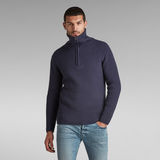G-STAR Outlet Chunky Skipper Knit Medium blue