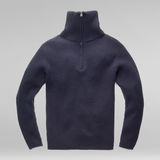 G-STAR Outlet Chunky Skipper Knit Medium blue