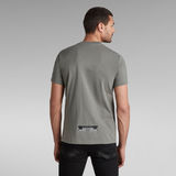 G-STAR Outlet Licence Graphic T-Shirt Grey