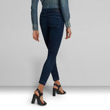 G-STAR Outlet 3301 Mid Skinny Ankle Jeans Dark blue