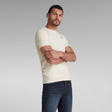 G-STAR Outlet Slim Base T-Shirt Beige