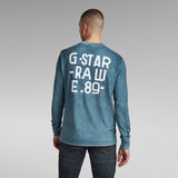 G-STAR Outlet Back Spray T-Shirt Dark blue
