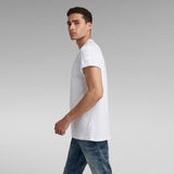G-STAR Outlet Chest Text Graphic T-Shirt White