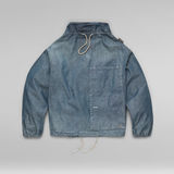 G-STAR Outlet Long Sleeve Mock Neck Shirt Medium blue