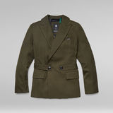 G-STAR Outlet Americana Slim Double Breasted Marrón