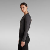 G-STAR Outlet Text Pocket Loose Top Grey