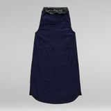 G-STAR Outlet Vestido Millery Mock Azul oscuro