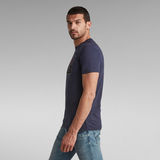 G-STAR Outlet Color Block Originals Slim T-Shirt Medium blue