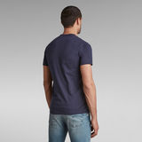 G-STAR Outlet Color Block Originals Slim T-Shirt Medium blue