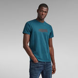 G-STAR Outlet Paint Graphic T-Shirt Dark blue