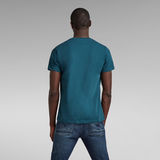 G-STAR Outlet Paint Graphic T-Shirt Dark blue