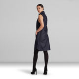 G-STAR Outlet Millery Mock Dress Dark blue
