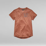G-STAR Outlet Lash Small Graphic T-Shirt Brown