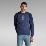 G-STAR Outlet Sudadera GS Moto Azul intermedio