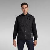 G-STAR Outlet Multi Slant Pocket Relaxed Shirt Black