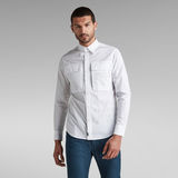 G-STAR Outlet Navy seal reg shirt aw White