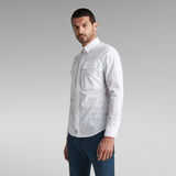 G-STAR Outlet Navy seal reg shirt aw White