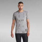 G-STAR Outlet Graphics Allover Slim T-Shirt Multi color