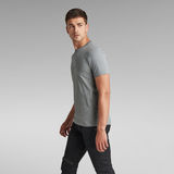 G-STAR Outlet Camiseta Stitch & Graphic Slim Gris