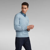 G-STAR Outlet Classic Sport Knitted Sweater Medium blue