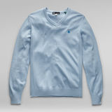 G-STAR Outlet Classic Sport Knitted Sweater Medium blue