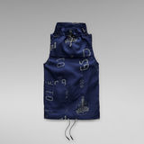 G-STAR Outlet Sleeveless Mock Neck Top Multi color