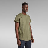 G-STAR Outlet Lash Pocket Back Graphic T-Shirt Green