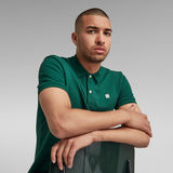 G-STAR Outlet Dunda Slim Polo Green