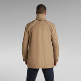 G-STAR Outlet Utility HB Tape Padded Trench Brown