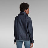 G-STAR Outlet Mock Neck Shirt Dark blue